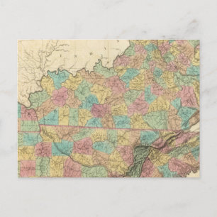 Kentucky en Tennessee 3 Briefkaart