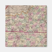 Kentucky en Tennessee 4 Magneet (Voorkant)