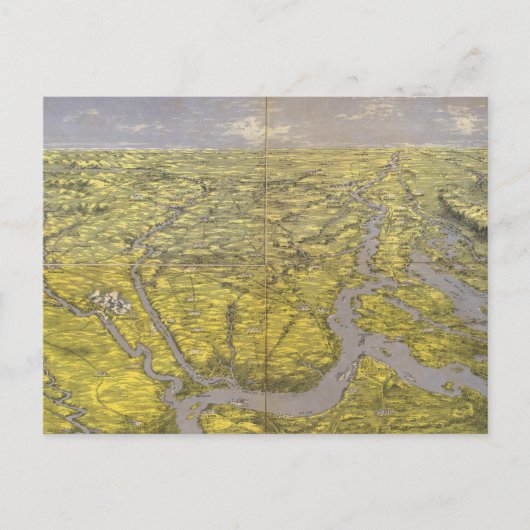 Kentucky en Tennessee 5 Briefkaart (Voorkant)