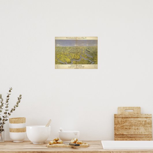 Kentucky en Tennessee 5 Poster (Keuken)