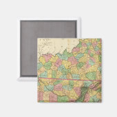 Kentucky en Tennessee 6 Magneet (Voorkant / Achterkant)