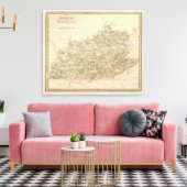 Kentucky en Tennessee 8 Canvas Afdruk (Insitu (Woonkamer))