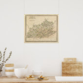 Kentucky en Tennessee 8 Poster (Keuken)