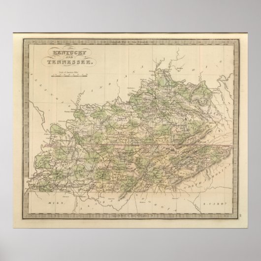 Kentucky en Tennessee 8 Poster (Voorkant)