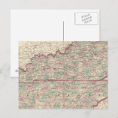 Kentucky en Tennessee Briefkaart (Voorkant / Achterkant)