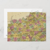 Kentucky en Tennessee Briefkaart (Voorkant / Achterkant)