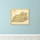Kentucky en Tennessee Canvas Afdruk (Insitu (Houten vloer))