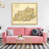 Kentucky en Tennessee Canvas Afdruk (Insitu (Woonkamer))