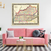 Kentucky en Tennessee Canvas Afdruk (Insitu (Woonkamer))