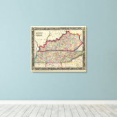 Kentucky en Tennessee Canvas Afdruk (Insitu (Houten vloer))