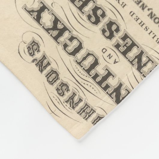 Kentucky en Tennessee Fleece Deken (Hoek)