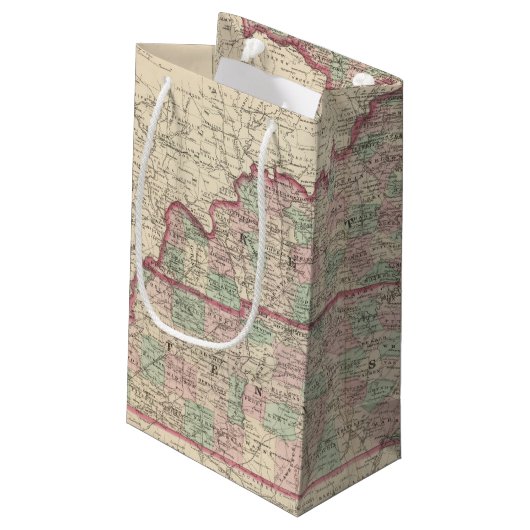 Kentucky en Tennessee Klein Cadeauzakje (Achterkant Gekanteld)