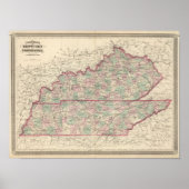 Kentucky en Tennessee Poster (Voorkant)