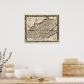 Kentucky en Tennessee Poster (Keuken)