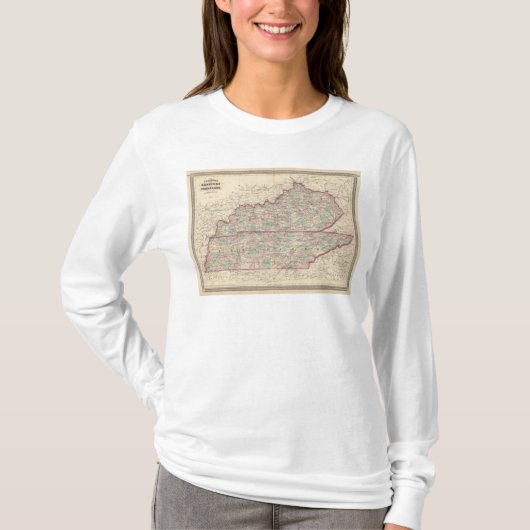 Kentucky en Tennessee T-shirt (Voorkant)
