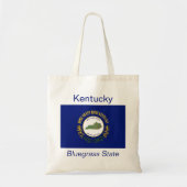 Kentucky Flag Bag Tote Bag (Voorkant)