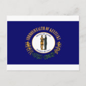 Kentucky Flag Briefkaart (Voorkant)