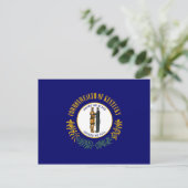 Kentucky Flag Briefkaart (Staand voorkant)