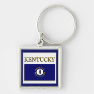 Kentucky Flag Design Premium-Sleutelhanger Sleutelhanger