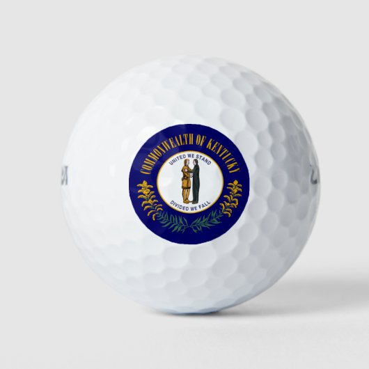 KENTUCKY FLAG GOLFBALLEN (Voorkant)