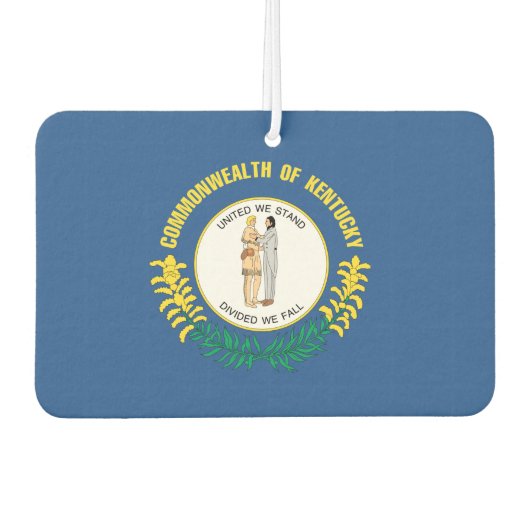KENTUCKY Flag - Luchtverfrisser (Voorkant)