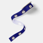 Kentucky Flag Satijnen Lint (Achterkant)