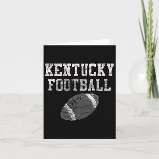  Kentucky Football Kaart (Voorkant)