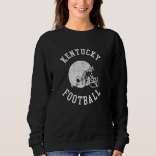Kentucky Football Retro Footballhelm Ouderwets  Trui