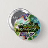 Kentucky Geoswag Swags Geocaching Gifts Treasure Ronde Button 5,7 Cm (Voorkant /achterkant)