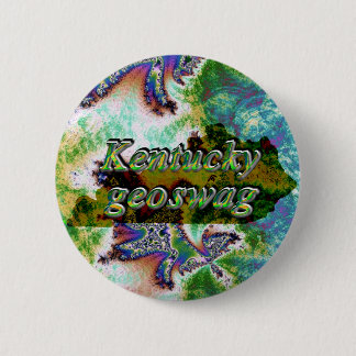 Kentucky Geoswag Swags Geocaching Gifts Treasure Ronde Button 5,7 Cm