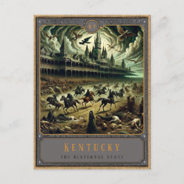 Kentucky | Gotische kunst Briefkaart