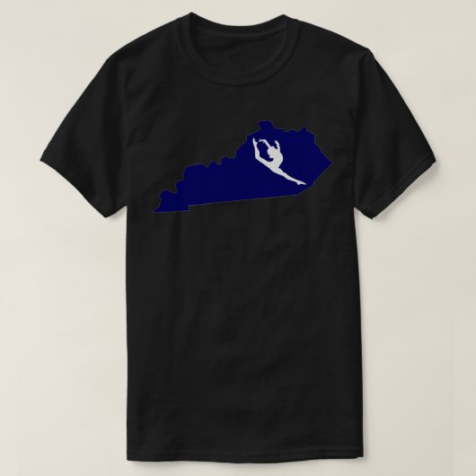 Kentucky Gymnastics KY Dance Team T-shirt (Design voorkant)