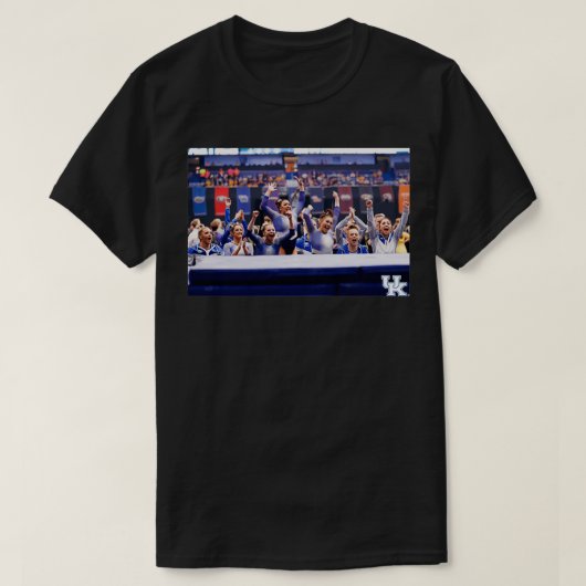 Kentucky Gymnastiek bij het kampioenschap SEC T-shirt (Design voorkant)