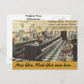 Kentucky, Halfway House, Williamstown Briefkaart (Voorkant / Achterkant)