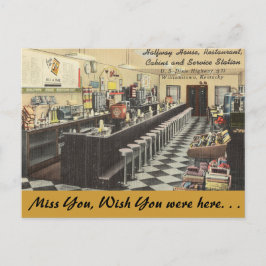 Kentucky, Halfway House, Williamstown Briefkaart