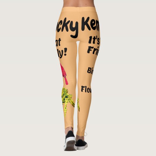 Kentucky Het is zo vriendelijk Leggings (Achterkant)
