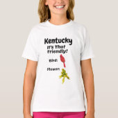 Kentucky Het is zo vriendelijk T-shirt (Voorkant)