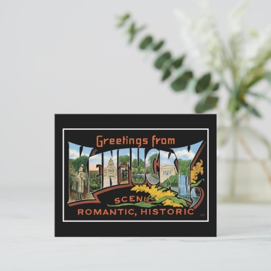 Kentucky Historic Romantic  Briefkaart (Staand voorkant)