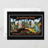 Kentucky Historic Romantic Briefkaart (Voorkant / Achterkant)