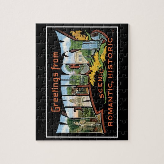 Kentucky Historic Romantic  Legpuzzel (Verticaal)
