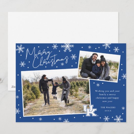 Kentucky Holiday - kerstfoto Feestdagenkaart (Voorkant / Achterkant)