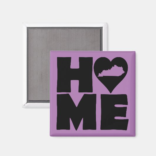 Kentucky Home Heart State Fridge Magnet (Voorkant / Achterkant)