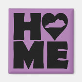 Kentucky Home Heart State Fridge Magnet (Voorkant)
