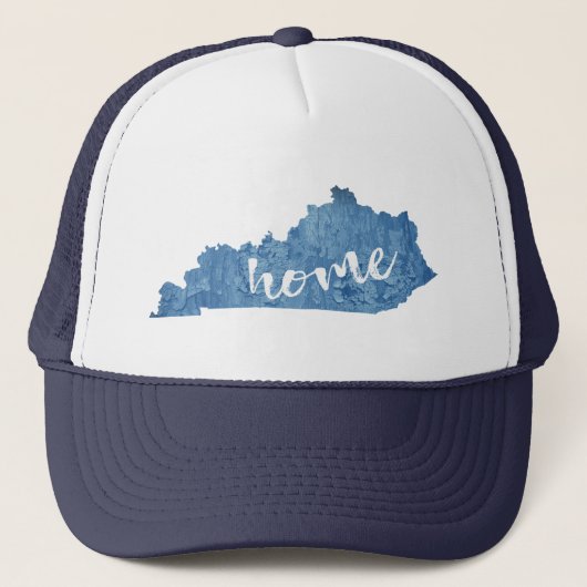 Kentucky Home Houtstructuur Trucker Pet (Voorkant)