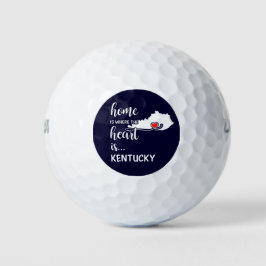 Kentucky Home is waar het hart ligt Golfballen