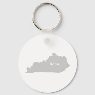 Kentucky home silhouette state map sleutelhanger