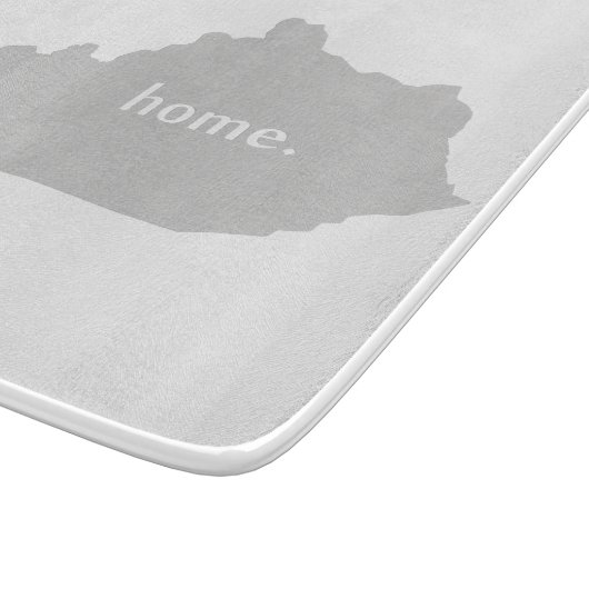 Kentucky home silhouette state map snijplank (Hoek)