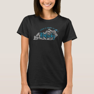 Kentucky Home State Ky Mandala Map Verenigde State T-shirt