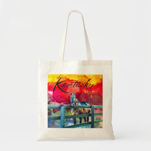 Kentucky Horse Bag Tote Bag (Voorkant)