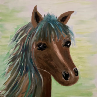 Kentucky Horse Canvas Afdruk